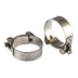 Хомуты металлические силовые 56-59 мм ширина 22 мм шарнирный W4 2 шт Сибртех 475433 купить в Новом Уренгое
