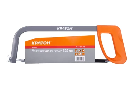 Ножовка по металлу (P) (полотно 300мм) Кратон 2 03 11 003 купить в Новом Уренгое