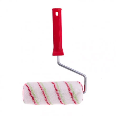 Валик &quot;Эмали&quot;  180 мм ворс 12 мм D 48 мм D ручки 8 мм полиамид полиакрил Сибртех 80170 купить в Новом Уренгое