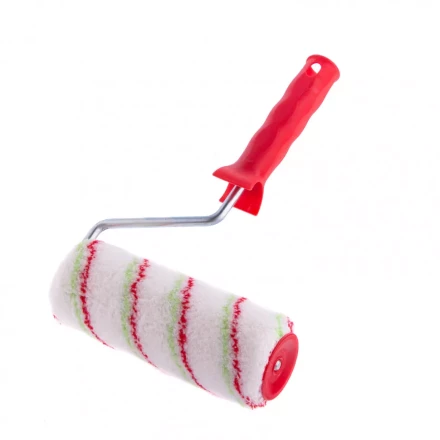 Валик &quot;Эмали&quot;  180 мм ворс 12 мм D 48 мм D ручки 8 мм полиамид полиакрил Сибртех 80170 купить в Новом Уренгое