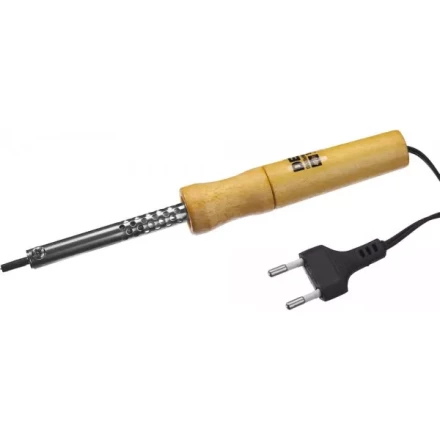 Паяльник DEXX с деревянной рукояткой, конус, 40Вт 55416-40 купить в Новом Уренгое