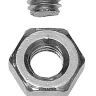 Винт ЗУБР (DIN7985) в комплекте с гайкой (DIN934), шайбой (DIN125), шайбой пруж. (DIN127),  M3x10мм, ТФ6, 45шт. 4-303476-03-010 купить в Новом Уренгое