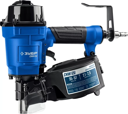ЗУБР CNW-57, пневматический нейлер для барабанных гвоздей ЗУБР CNW (35-57 мм), Профессионал (31910) купить в Новом Уренгое