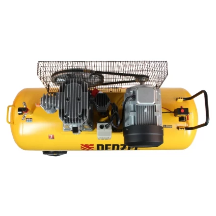Компрессор воздушный, ременный привод BCI5500-T/270, 5.5 кВт, 270 литров, 850 л/мин Denzel 58129 купить в Новом Уренгое