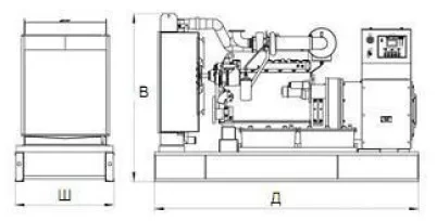 Дизельная электростанция Исток АД16С-Т400-РМ12 купить в Новом Уренгое