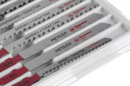 Пилки для лобзика HAMMER JG WD-PL-MT набор No5 (10шт.) купить в Новом Уренгое