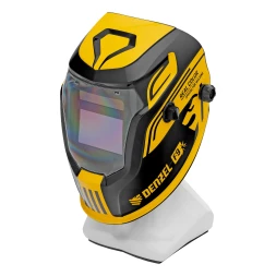 Щиток защитный лицевой (маска сварщика) F9, см. окно 100x60, Real Color, DIN 4-8/9-13// Denzel 89718