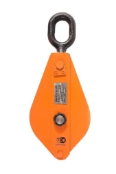 Блок монтажный однорольный с ушком TOR HQG(L) K1-1,0 т с откидной щекой (K) 1049139