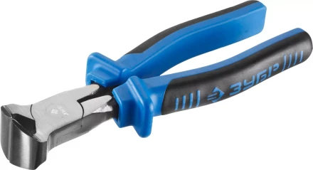 Кусачки торцевые ЗУБР, особостойкое спец. покрытие Н12Х1 (никель/хром), двухкомпонентные рукоятки, 180мм 2201-7-18_z01 купить в Новом Уренгое