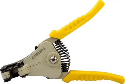 Клещи-автомат для снятия изоляции, сечение провода 0.9; 1.25; 2; 3.5; 5.5 мм2, STAYER Profi 22631_z01 купить в Новом Уренгое