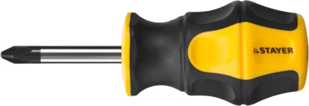 Отвертка STAYER &quot;MASTER&quot; &quot;HERCULES&quot;, Сr-V, противоскользящая рукоятка, PH2x38мм 25052-38-2_z02 купить в Новом Уренгое