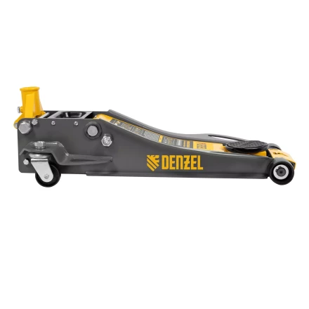Домкрат гидравлический подкатной Denzel 51250, 3 т, 75-500 мм, быстрый подъем, низкий подхват, проф. купить в Новом Уренгое