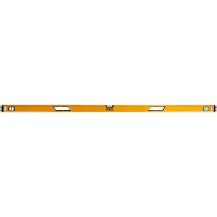 Уровень JCB коробчатый, 2 фрезерованные базовые поверхности, 3 ампулы, крашенный, с ручками, 0,5мм/м, 180см JBL006 купить в Новом Уренгое