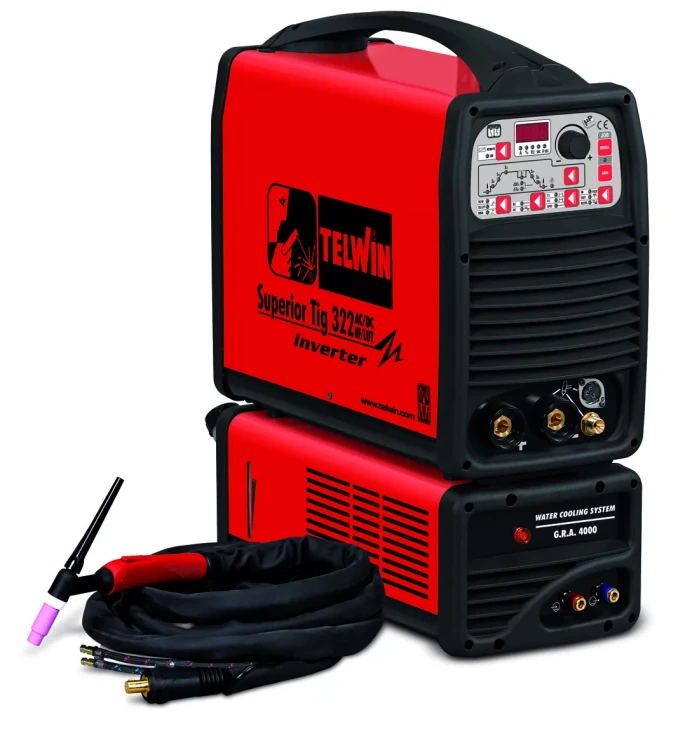 Сварочный аппарат  Telwin SUPERIOR TIG 322 AC/DC HF/LIFT AQUA TIG ACC купить в Новом Уренгое