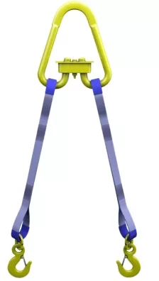 Строп текстильный двухветвевой 2СТ 5 т L=3 м SF6 100 мм Звено РТ-3 купить в Новом Уренгое