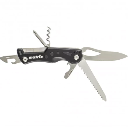 Нож многофункциональный 7 функций в чехле 107 мм Matrix 17624 купить в Новом Уренгое