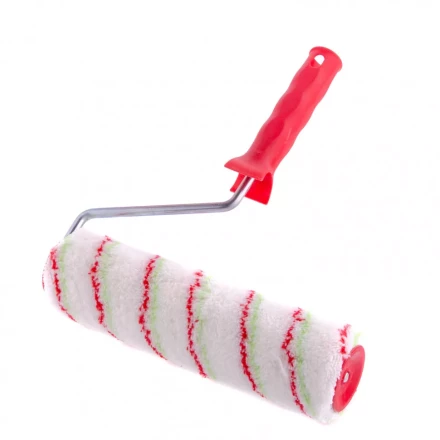 Валик &quot;Эмали&quot;  250 мм ворс 12 мм D 48 мм D ручки 8 мм полиамид полиакрил Сибртех 80171 купить в Новом Уренгое