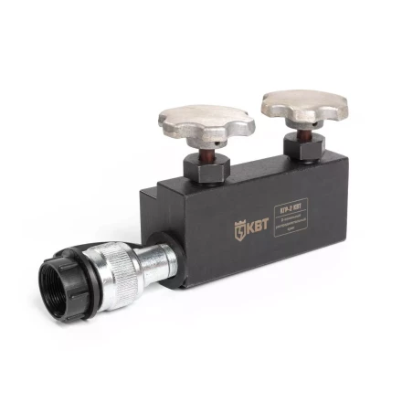 Кран гидравлический распределительный КВТ КГР-2 2-канальный (85076) купить в Новом Уренгое