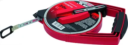Рулетка геодезическая 30 м х 12,5 мм MATRIX MASTER с металлической лентой и в закрытым корпусом 31224 купить в Новом Уренгое