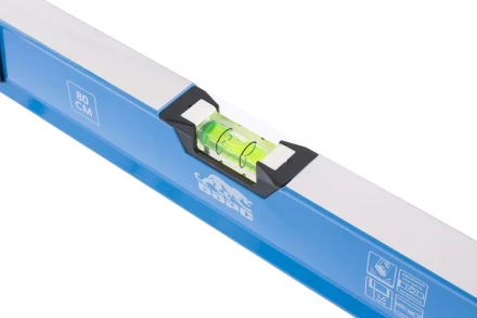 Уровень алюминиевый двуручный 800 мм профиль 1.6 мм фрезерованный ударопрочные заглушки 3 глазка БАРС 34352 купить в Новом Уренгое