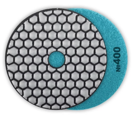 ЗУБР 100 мм, №400, сухое шлифование, алмазный гибкий шлифовальный круг АГШК, Профессионал (29868-400) купить в Новом Уренгое