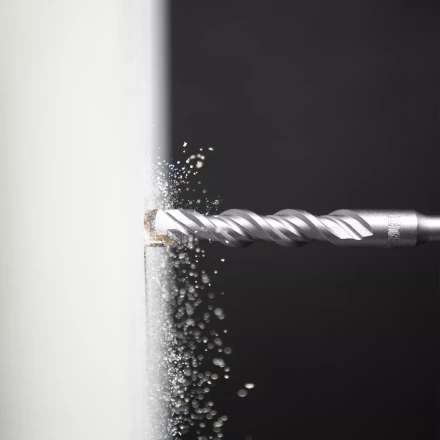 Бур по бетону Denzel, 14 x 160 мм, двойная спираль, три пылеотводящие кромки, купить в Новом Уренгое