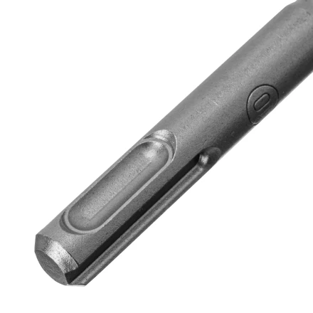 Бур по бетону Denzel, 10 x 210 мм, двойная спираль, три пылеотводящие кромки, 705017 купить в Новом Уренгое