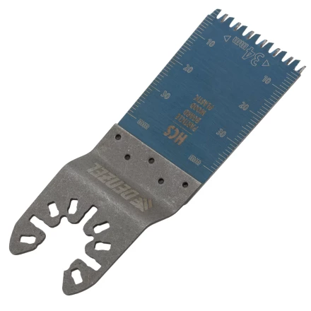 Насадка для МФИ режущая пазовая прямая, HCS, по дереву, ламинату 34 х 2.5 мм, крупный зуб Denzel 782315 купить в Новом Уренгое