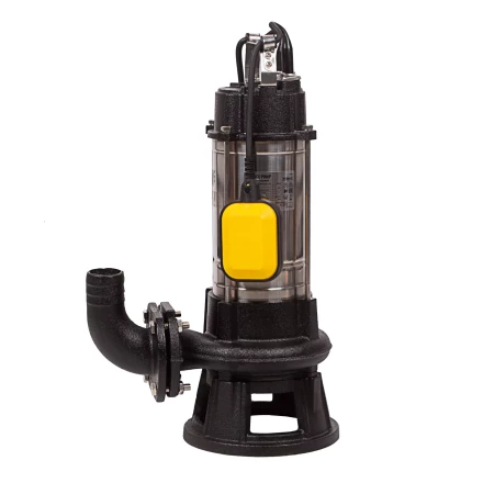 Фекальный насос Denzel FP1800-KS, 1800 Вт, напор 17 м, 26000 л/ч, нож-измельчитель купить в Новом Уренгое