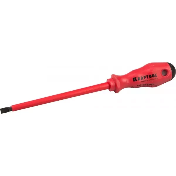 Отвертка KRAFTOOL "VOLT-KRAFT" 1000В, SL 8,0х175мм 25005-8-175 купить в Новом Уренгое