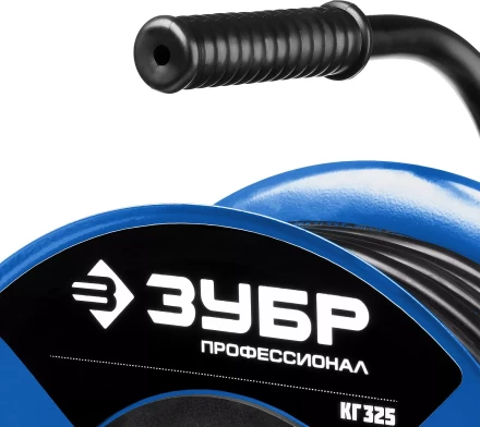 Удлинитель на катушке &quot;КГ 325&quot;, 30 м, 4000 Вт, 4 гнезда, IP44, КГ 3х2,5 кв мм, ЗУБР 55079-30 купить в Новом Уренгое