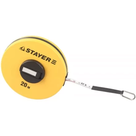 Мерная лента STAYER &quot;STANDARD&quot; фиберглассовая двусторонняя, 20м 34153-20 купить в Новом Уренгое