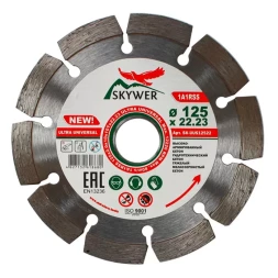 Диск алмазный по бетону 1A1RSS ULTRA UNIVERSAL SKYWER 180*2,2*10*14T*22,23 mm