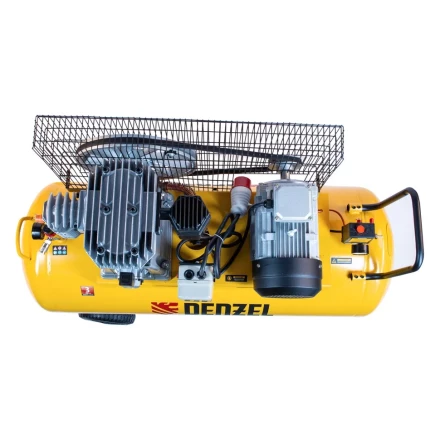 Компрессор воздушный, ременный привод BCI4000-T/200, 4.0 кВт, 200 литров, 690 л/мин Denzel 58124 купить в Новом Уренгое