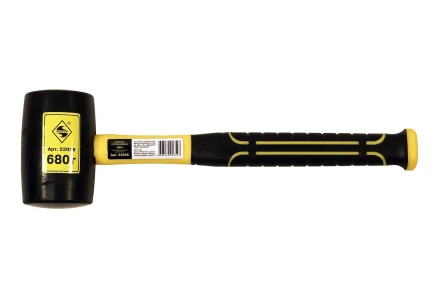 Киянка резин.680гр.с фиберглассовой рукоят.1/6/24 23058 купить в Новом Уренгое