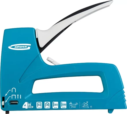 Степлер мебельный универс. (Universell 4) пласт 4-функц тип скобы 53 36 300 500 8-14мм GROSS 41005 купить в Новом Уренгое