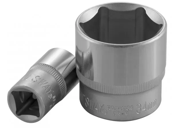Головка торцевая шестигранная 1/2" М12  S04Н4112  Jonnesway 47209 купить в Новом Уренгое