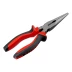 Длинногубцы прямые Matrix, 200 мм, хром-ванадий, двухкомпонентные рукоятки, 17311 купить в Новом Уренгое