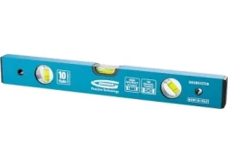 Уровень алюминиевый усиленный 800 мм толщина профессиональный 2 мм 3 глазка GROSS 33628