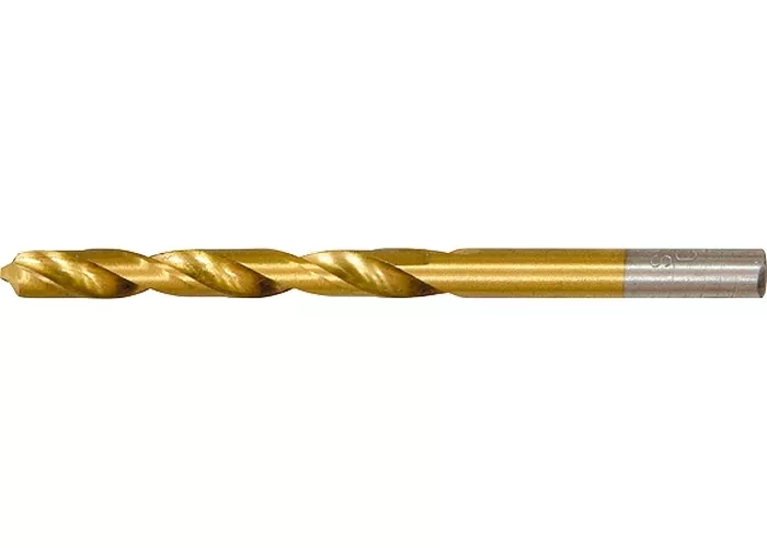 Сверло по металлу 7 мм HSS нитридтитановое покрытие цилиндрический хвостовик MATRIX 717700 купить в Новом Уренгое