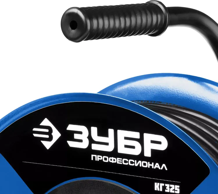 Удлинитель на катушке "КГ 325", 50 м, 4000 Вт, 4 гнезда, IP44, КГ 3х2,5 кв мм, ЗУБР 55079-50 купить в Новом Уренгое