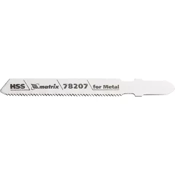 Полотна для электролобзика  по металлу, 3 шт. T118A, 50 х 1,2мм, HSS MATRIX Professional 78207 купить в Новом Уренгое