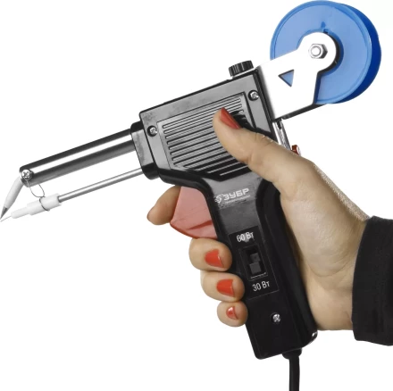 Паяльники с подачей припоя 2 мощности (30Вт/60Вт) серия ПРОФЕССИОНАЛ купить в Новом Уренгое