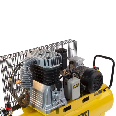 Компрессор воздушный, ременный привод BCI4000-T/100, 4.0 кВт, 100 литров, 690 л/мин Denzel 58123 купить в Новом Уренгое