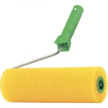 Валик &quot;СТРУКТУРНЫЙ&quot; поролоновый с ручкой, &quot;шероховатый&quot;, 240 мм СИБРТЕХ 80236 купить в Новом Уренгое