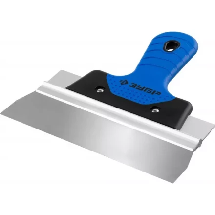 Шпатель ЗУБР &quot;ПРОФЕССИОНАЛ&quot; ФАСАДНЫЙ нержавеющий, 2к ручка. 200мм 10049-20_z03 купить в Новом Уренгое