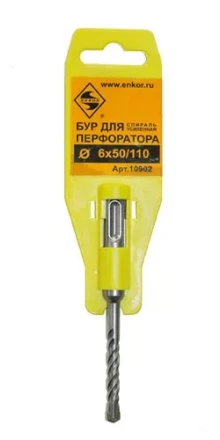 Бур SDS+  ф 6х 50/110 усиленный  10/50/300 10902 купить в Новом Уренгое
