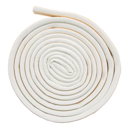 Уплотнитель резиновый, 6 м, профиль &quot;D&quot;, белый Сибртех 88915 купить в Новом Уренгое