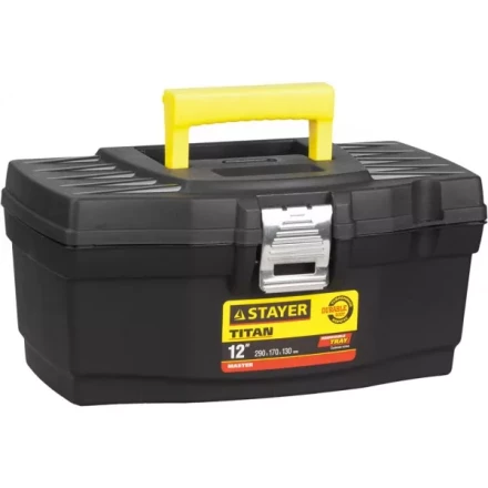Ящик для инструмента &quot;TITAN-12&quot; пластиковый, STAYER 38016-12 купить в Новом Уренгое