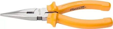 Длинногубцы Classic 200 мм прямые шлифованные пластмассовые рукоятки SPARTA 17163 купить в Новом Уренгое